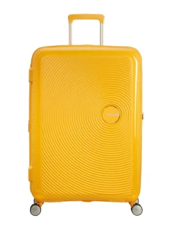 Matkalaukut & Tarvikkeet<American Tourister SOUNDBOX SPINNER 77/28 TSA EXP GOLDEN YELLOW