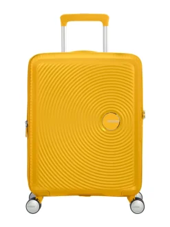Matkalaukut & Tarvikkeet<American Tourister SOUNDBOX SPINNER 55/20 TSA EXP GOLDEN YELLOW