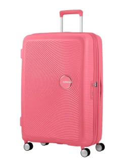 Matkalaukut & Tarvikkeet<American Tourister SOUNDBOX SPINNER 77/28 TSA EXP SUN KISSED CORAL