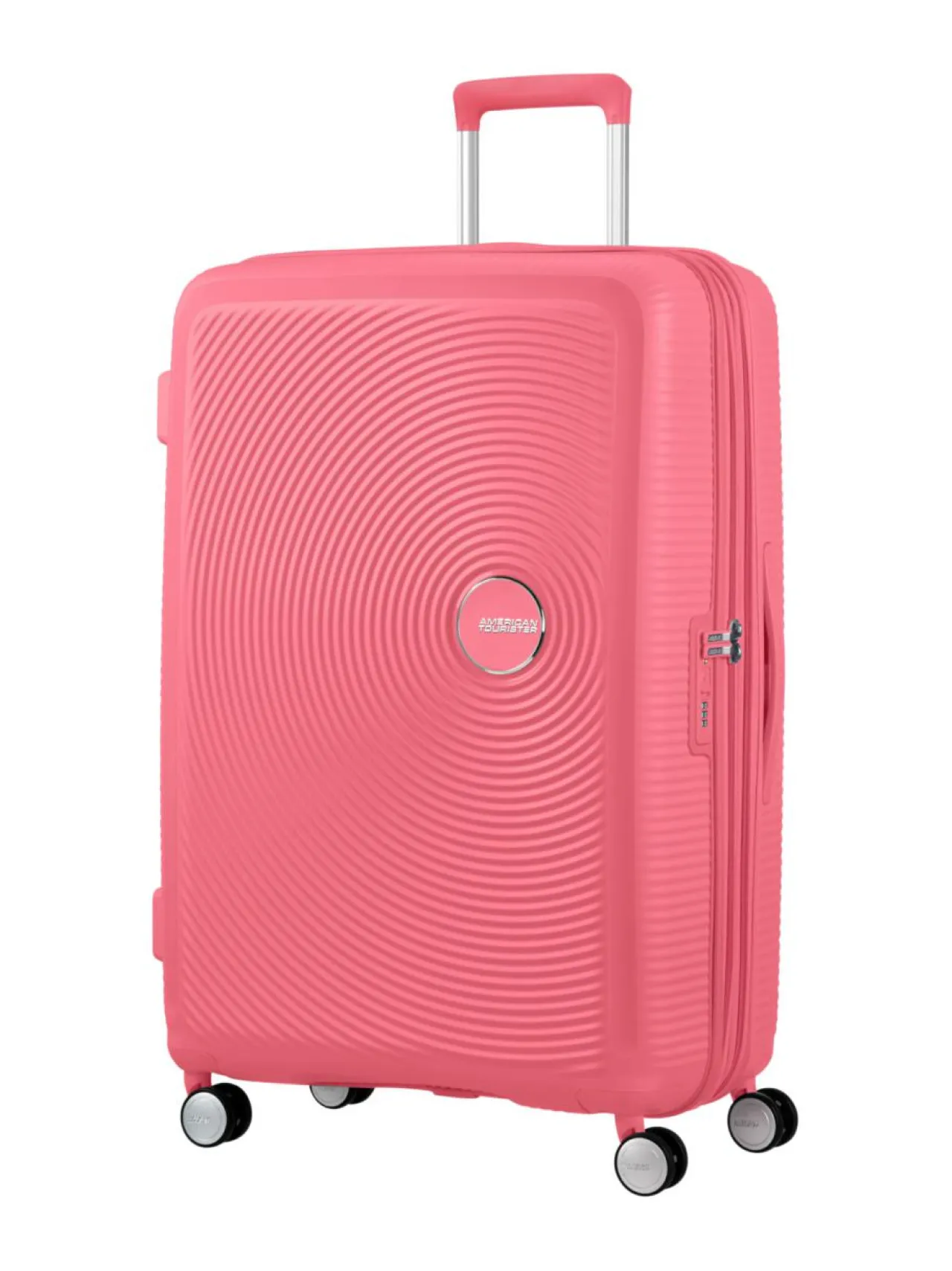 Matkalaukut & Tarvikkeet<American Tourister SOUNDBOX SPINNER 77/28 TSA EXP SUN KISSED CORAL