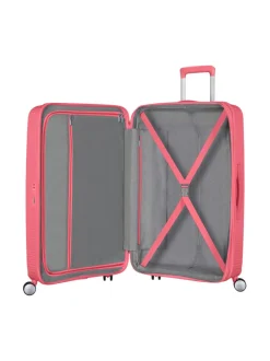 Matkalaukut & Tarvikkeet<American Tourister SOUNDBOX SPINNER 77/28 TSA EXP SUN KISSED CORAL
