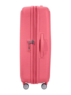 Matkalaukut & Tarvikkeet<American Tourister SOUNDBOX SPINNER 77/28 TSA EXP SUN KISSED CORAL
