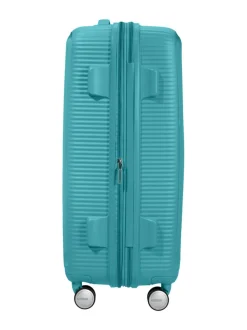 Matkalaukut & Tarvikkeet<American Tourister SOUNDBOX SPINNER 67/24 TSA EXP TURQUOISE TONIC