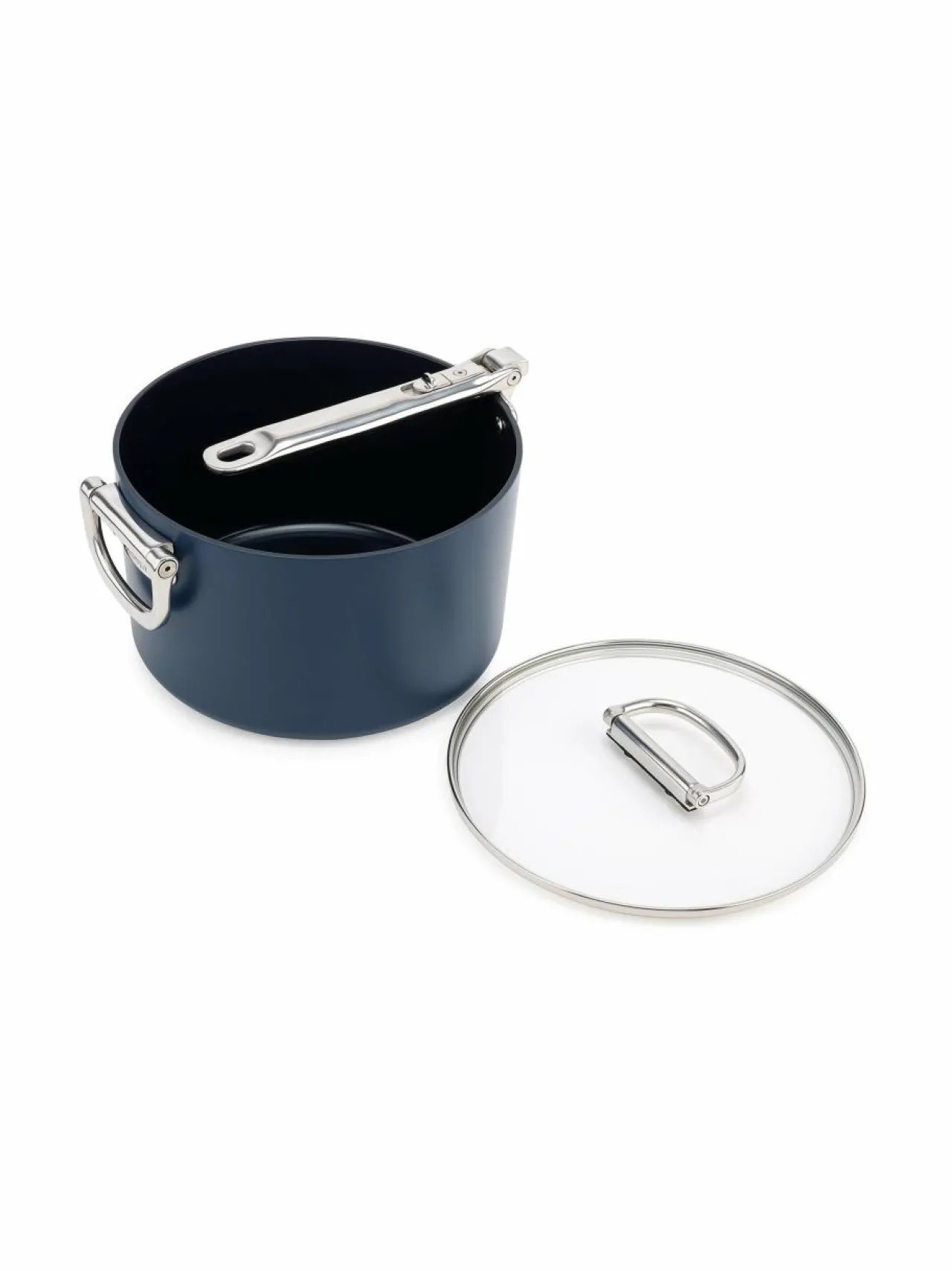 Keitto- & Paistoastiat<Joseph Joseph Space™ Non-stick Saucepan & Lid -kasari + kansi 6 l GREY