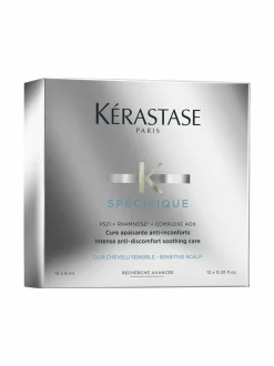 Kerastase Specifiqué Cure Apaisante Treatment -hoitoaine hiuspohjalle 6 x 12 ml^ Hiustenhoitotuotteet