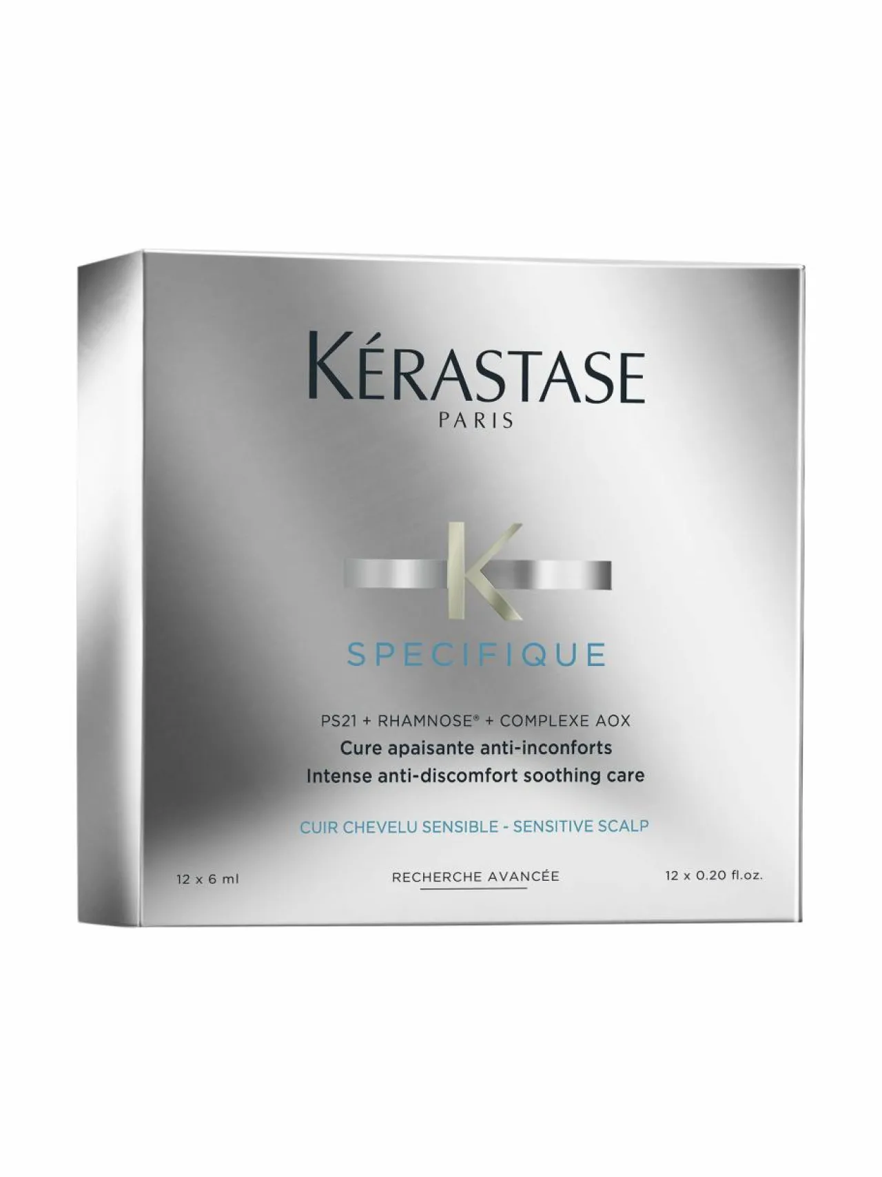Kerastase Specifiqué Cure Apaisante Treatment -hoitoaine hiuspohjalle 6 x 12 ml^ Hiustenhoitotuotteet