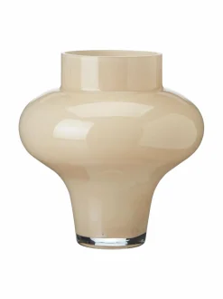 Ruukut & Istutusastiat<Wikholm Form Sphere-lasimaljakko 20 x 18 cm SAND