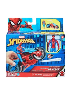 SPIDER-MAN Leikkisetti Ajoneuvo ja hahmo, 10 cm^ Figuurit & Interaktiiviset Lelut