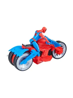 SPIDER-MAN Leikkisetti Ajoneuvo ja hahmo, 10 cm^ Figuurit & Interaktiiviset Lelut