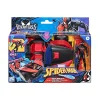 SPIDER-MAN leikkisetti Spider-mobile ja Miles Morales, 10 cm^ Figuurit & Interaktiiviset Lelut