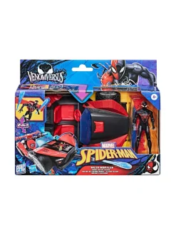 SPIDER-MAN leikkisetti Spider-mobile ja Miles Morales, 10 cm^ Figuurit & Interaktiiviset Lelut