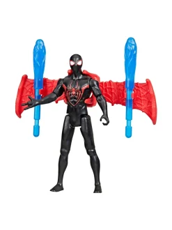 SPIDER-MAN leikkisetti Spider-mobile ja Miles Morales, 10 cm^ Figuurit & Interaktiiviset Lelut