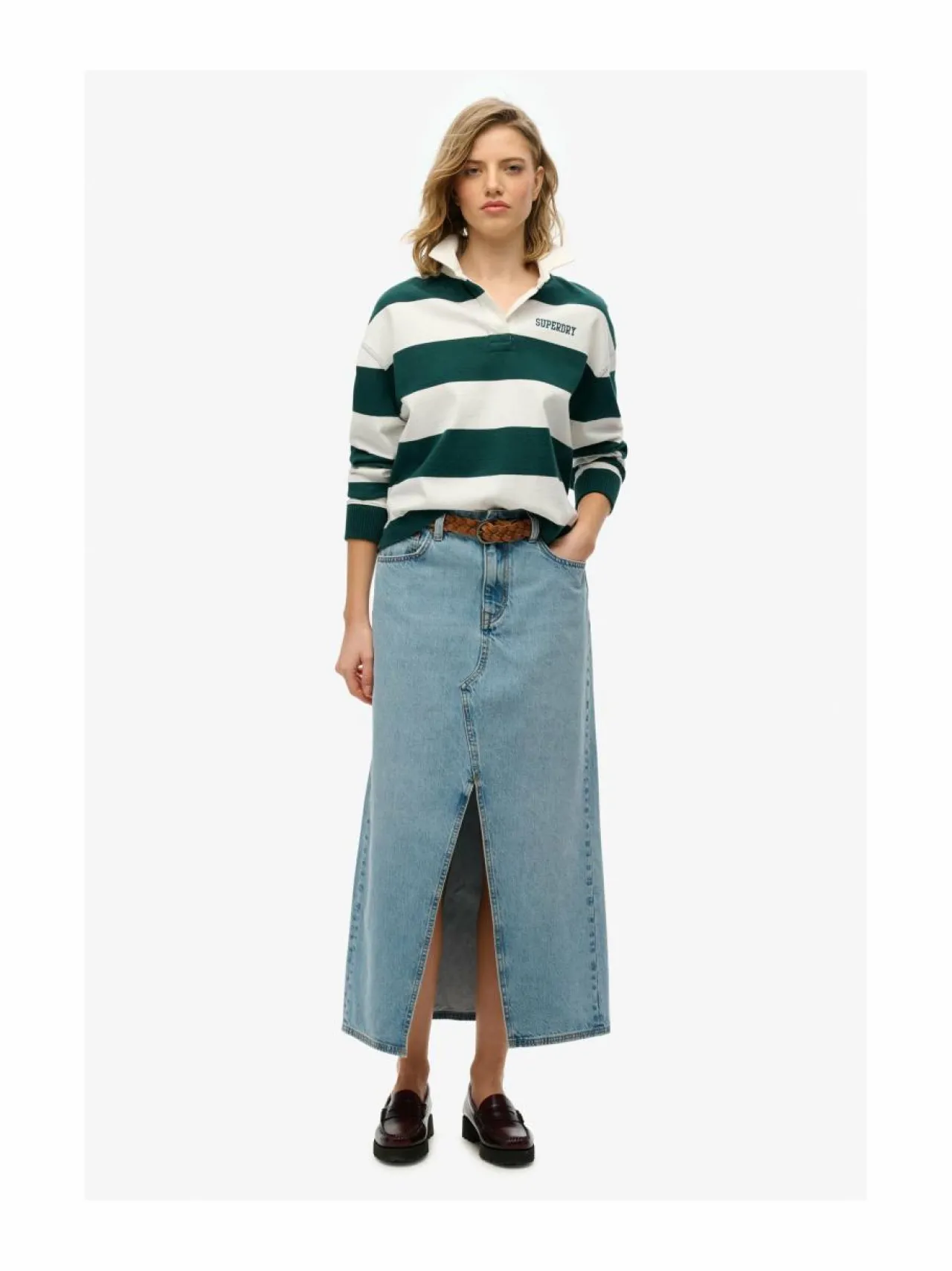 Hameet<Superdry Split Maxi -farkkuhame BVT BEACH BLUE