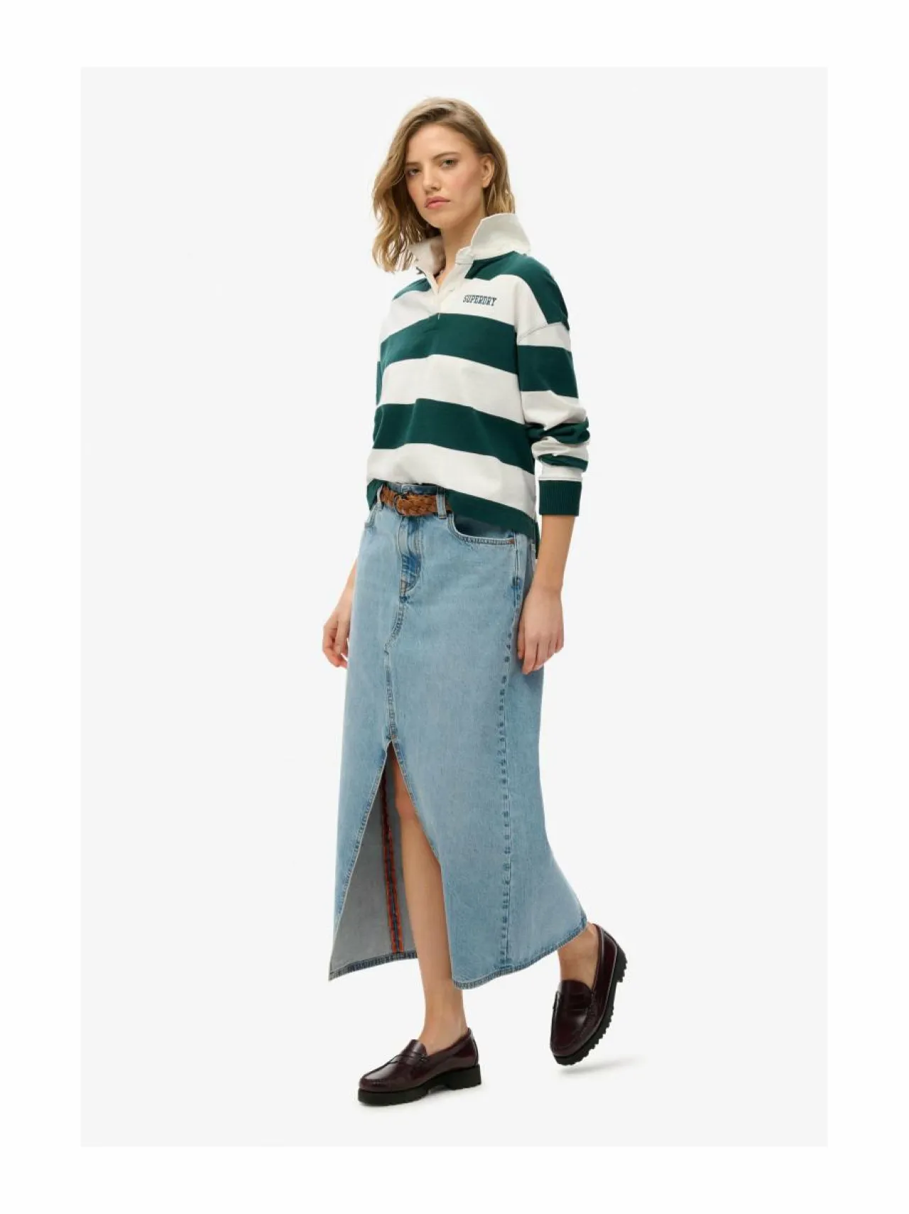 Hameet<Superdry Split Maxi -farkkuhame BVT BEACH BLUE