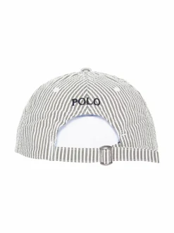 Hatut & Pipot<Polo Ralph Lauren Sport-lippalakki NEW OLIVE SEERSUCKER