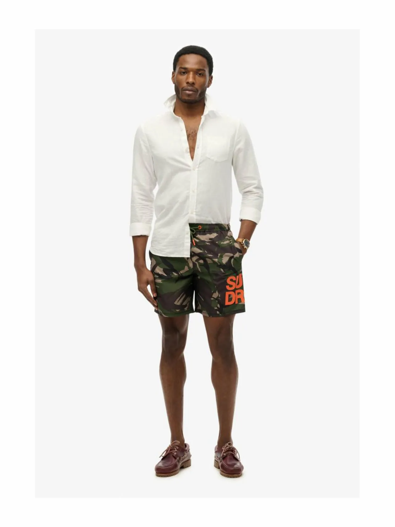 Uimahousut<Superdry Sportswear Logo 17 -uimashortsit QX1 PARA CAMO