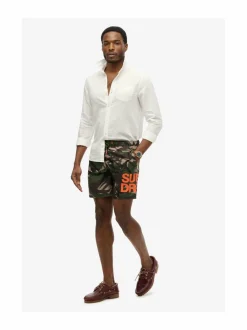 Uimahousut<Superdry Sportswear Logo 17 -uimashortsit QX1 PARA CAMO