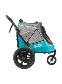 Kantolaukut Ja Rattaat<InnoPet Sporty Evolution lemmikkirattaat MERENSININEN