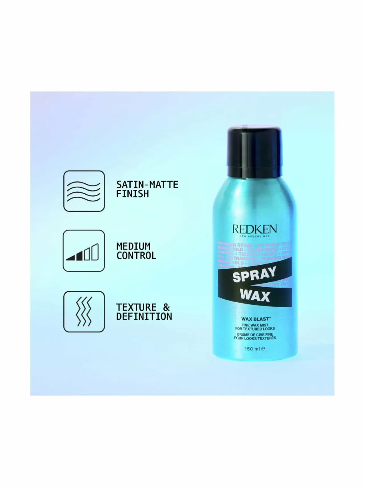 Redken Spray Wax -viimeistelysuihke 150 ml^ Muotoilu & Viimeistely