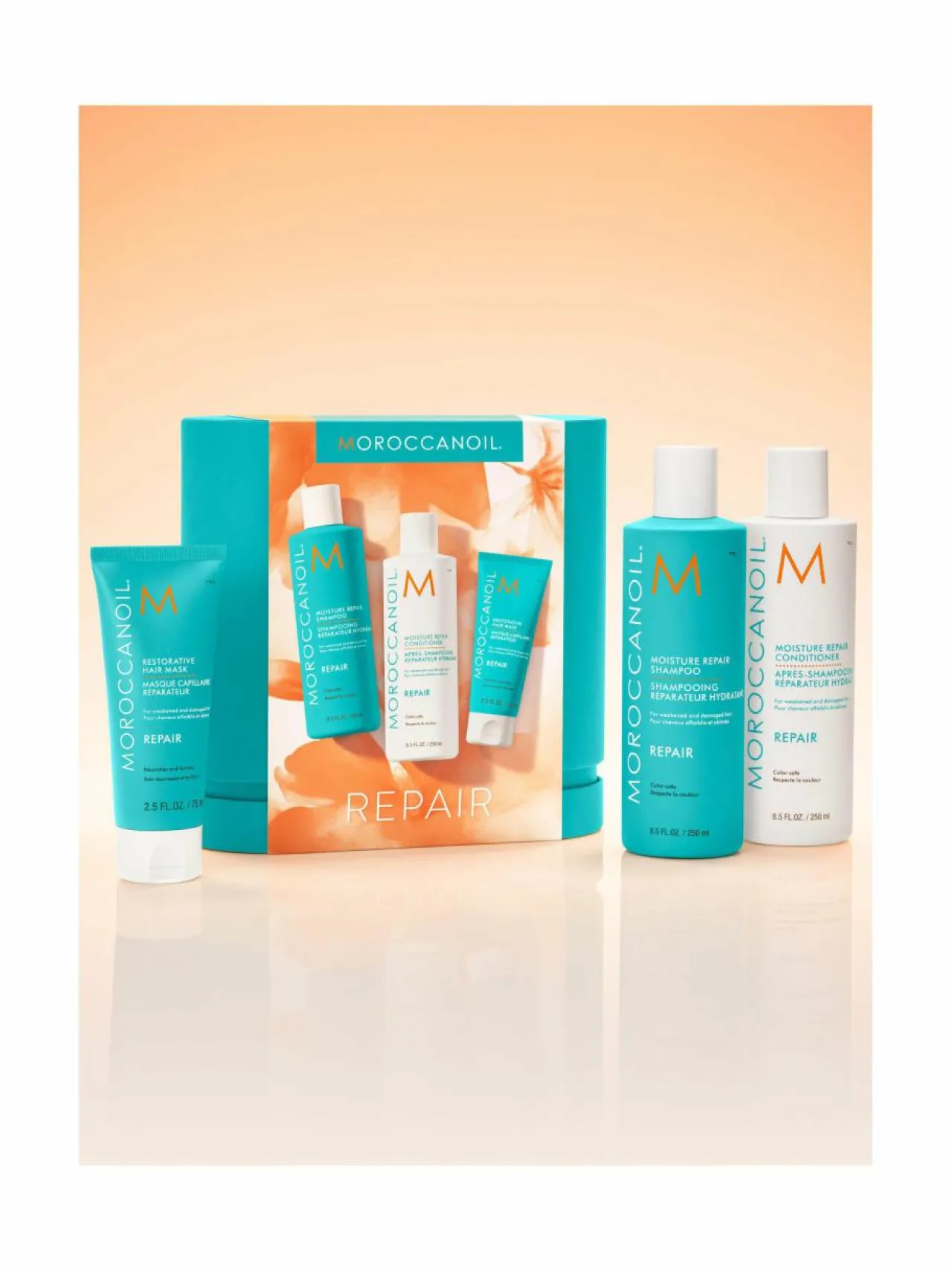 Moroccanoil Spring Repair Kit -hiustenhoitopakkaus^ Hiustenhoitopakkaukset