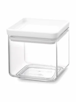 Keittiötarvikkeet<Brabantia Square Canister -säilytyspurkki 0,7 l LIGHT GREY