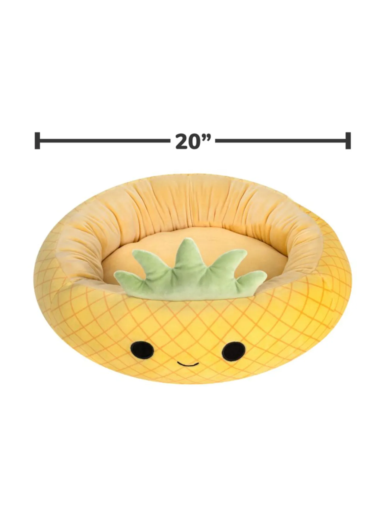 Pehmolelut<SQUISHMALLOWS Lemmikin peti Maui-ananas, 50 cm