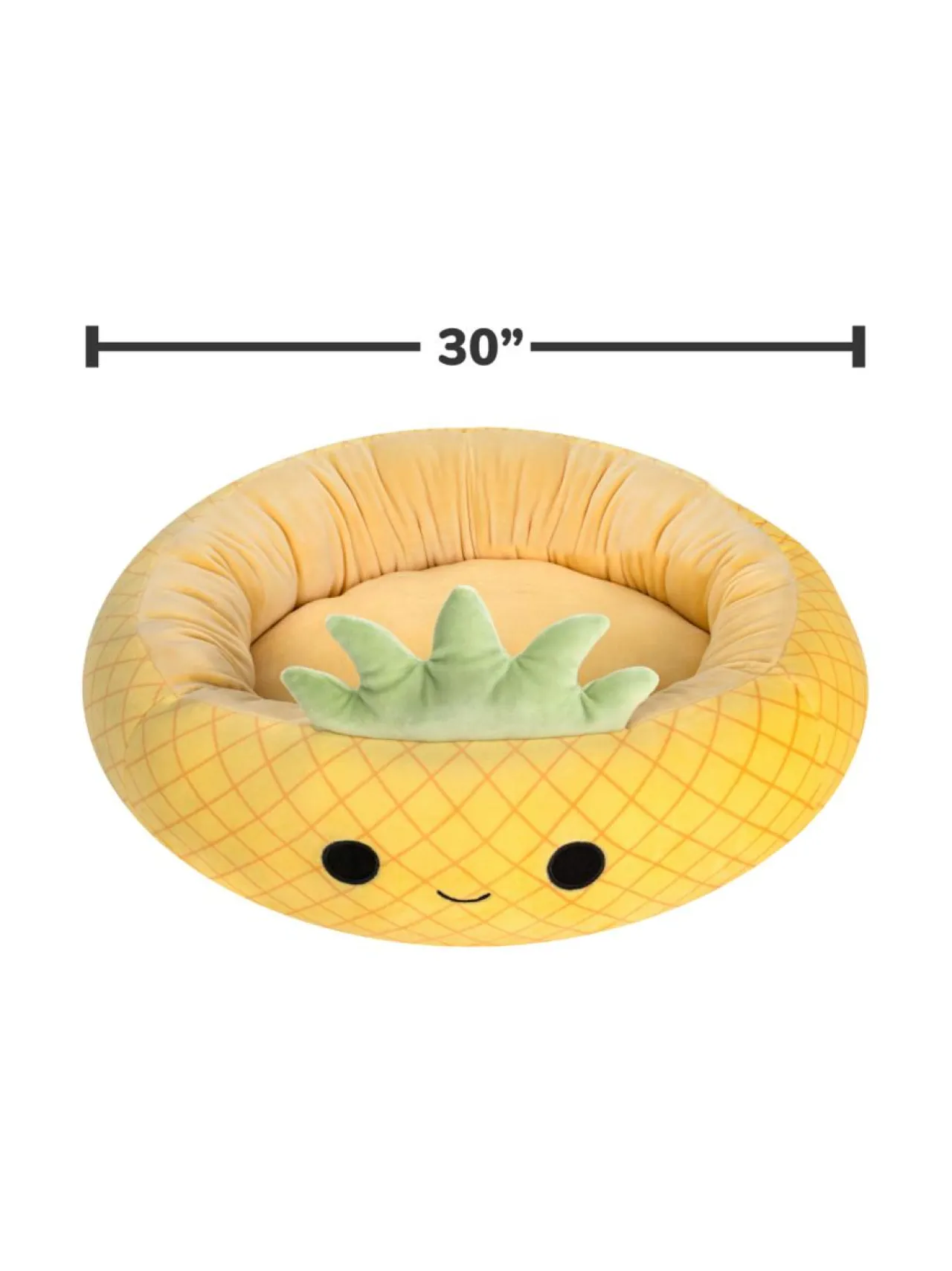 SQUISHMALLOWS Lemmikin peti Maui-ananas, 75 cm^ Pehmolelut