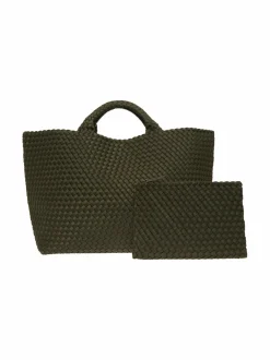 Shopperit<NAGHEDI St Barths Large Tote -laukku OLIVE