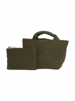 Shopperit<NAGHEDI St Barths Small Tote -laukku OLIVE
