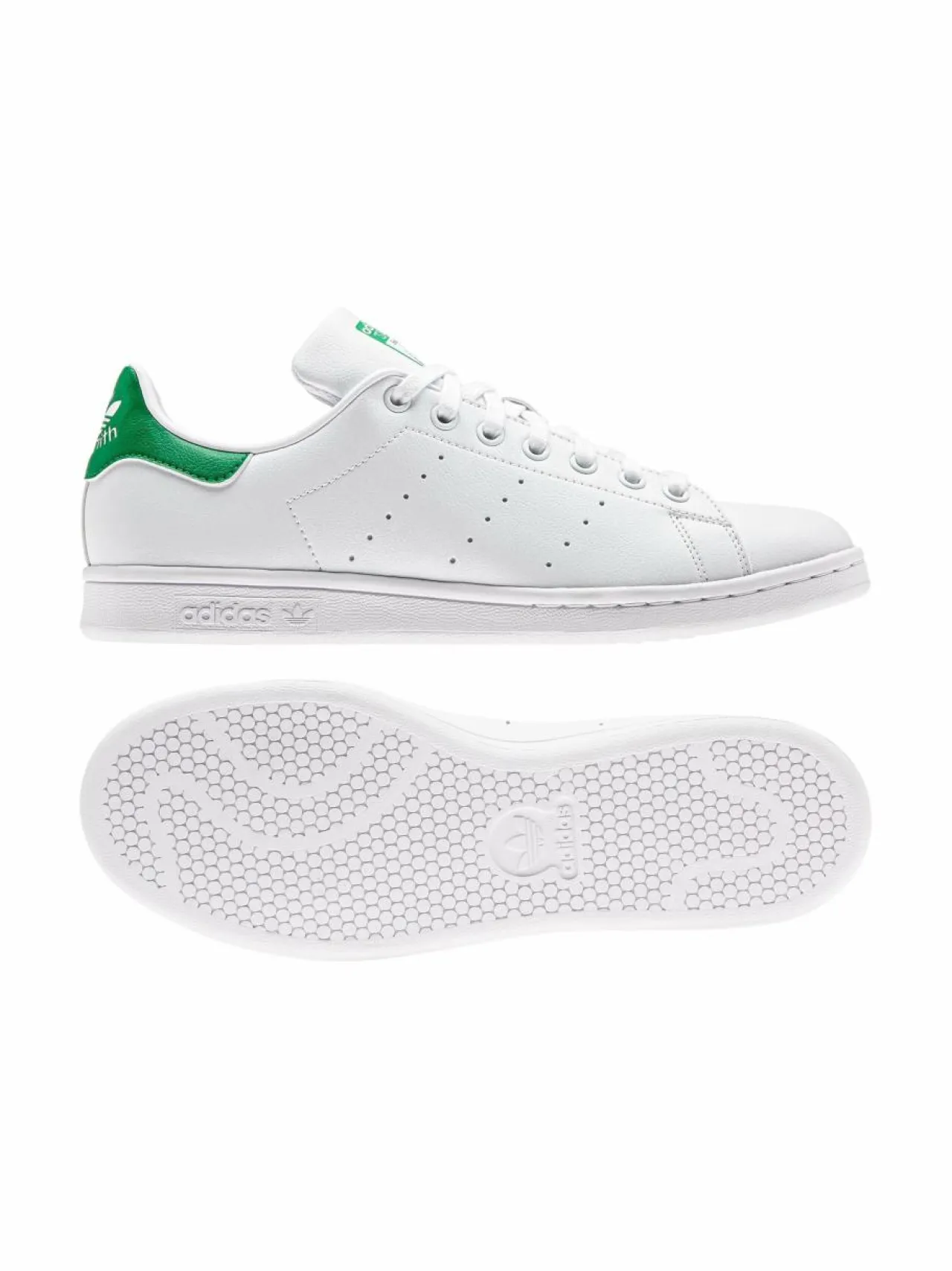 Urheilujalkineet|Tennarit & Sneakerit<adidas Originals Stan Smith -tekonahkasneakerit FX5502 FTWR WHITE/FTWR WHITE/GREEN