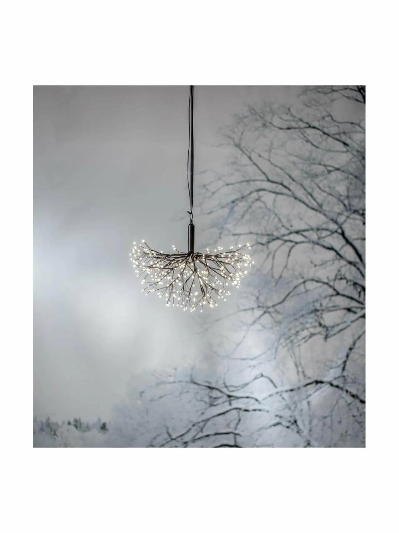 Muut Joulukoristeet|Koriste-Esineet<Star Trading Stardust LED -koristevalaisin, ulko- ja sisäkäyttöön 40 x 40 x 40 cm MUSTA