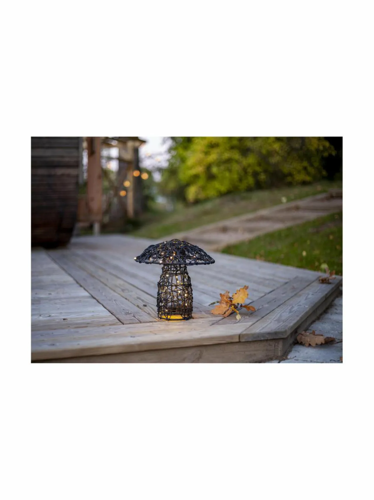 Muut Joulukoristeet<Star Trading Stardust LED -valokoriste, ulkokäyttöön 27 x 27 x 26 cm MUSTA