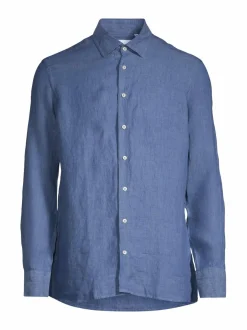Paidat<SAND Copenhagen State-pellavapaita 560 MEDIUM BLUE