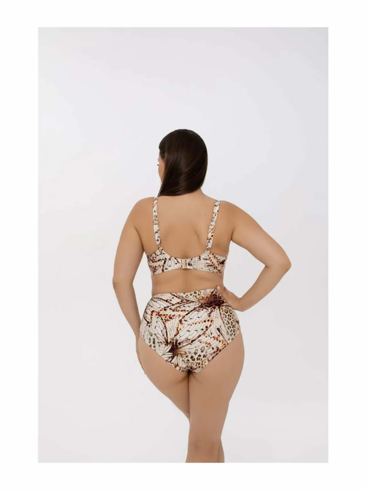 Uima-Asut<Marc & André Stay Wild -bikiniyläosa WHITE/ BROWN (WT1/BR5)