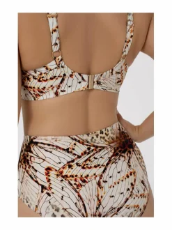 Uima-Asut<Marc & André Stay Wild -bikiniyläosa WHITE/ BROWN (WT1/BR5)