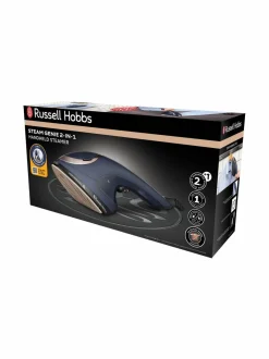 Pyykkihuolto<Russell Hobbs Steam Genie 2in1 -silitysrauta / vaatehöyrystin PURPLE