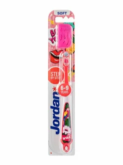 Jordan Step By Step Tootbrush 6-9 Years Soft -hammasharja^ Hammasharjat