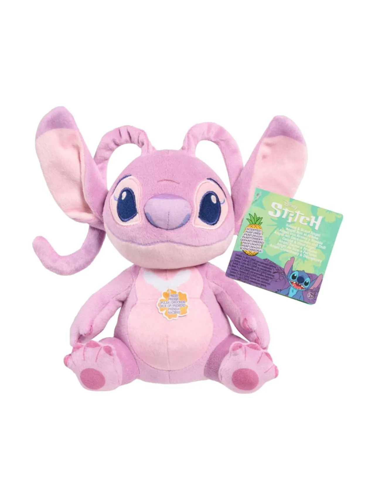 DISNEY STITCH STITCH Pehmolelu Stitch äänillä ja tuoksulla, 14 cm^ Pehmolelut