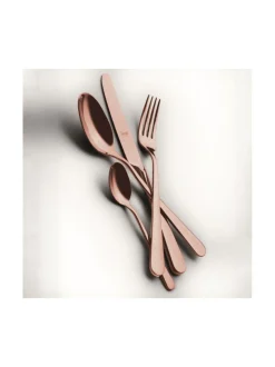 Aterimet & Tarjoiluvälineet<Mepra Stoccolma Bronzo Ice aterinsetti 24 osaa