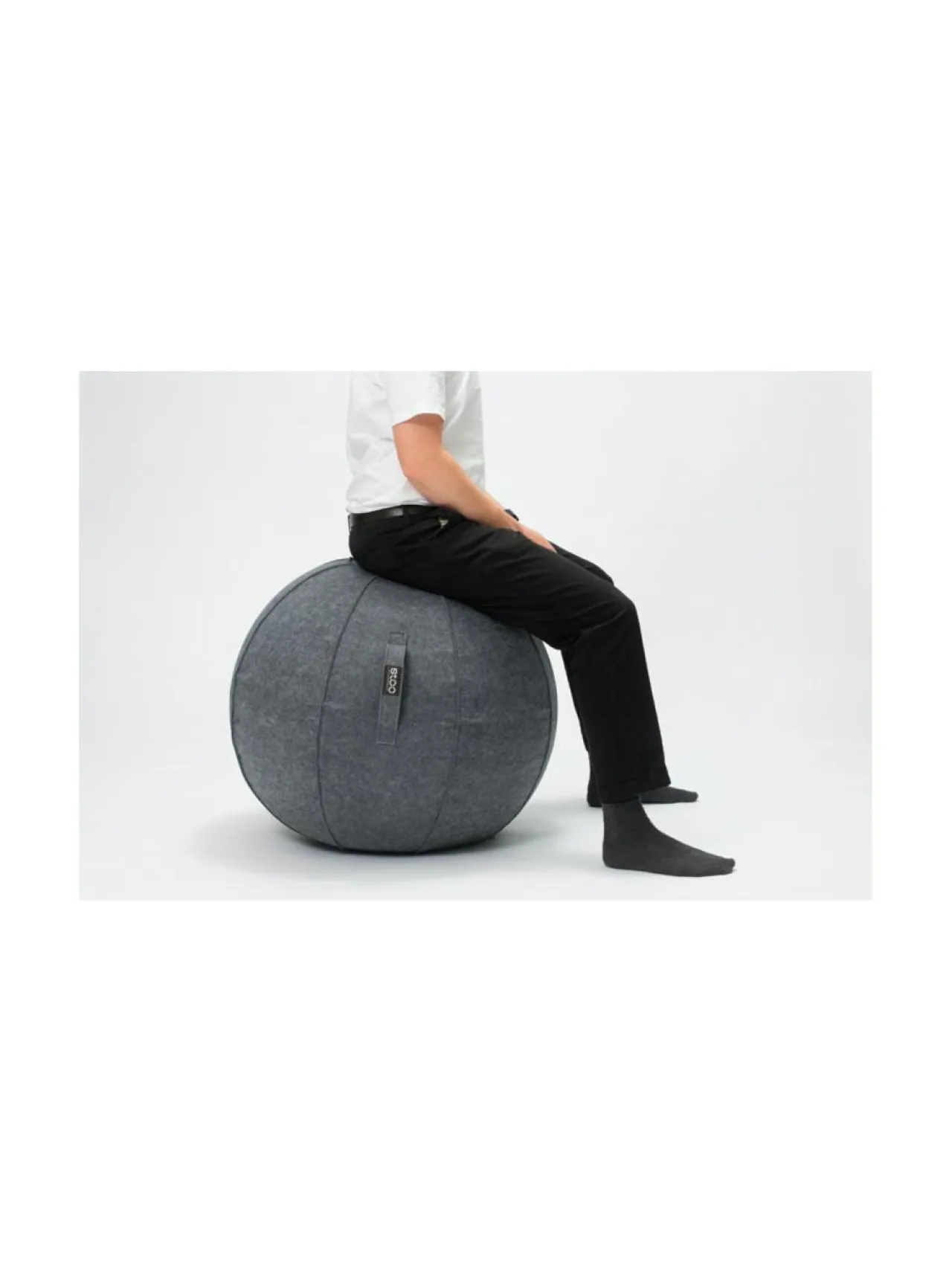 Stoo® Active Ergonomics Stoo® Active Ball - Ø75 cm - Tummanharmaa^ Tuolit & Jakkarat