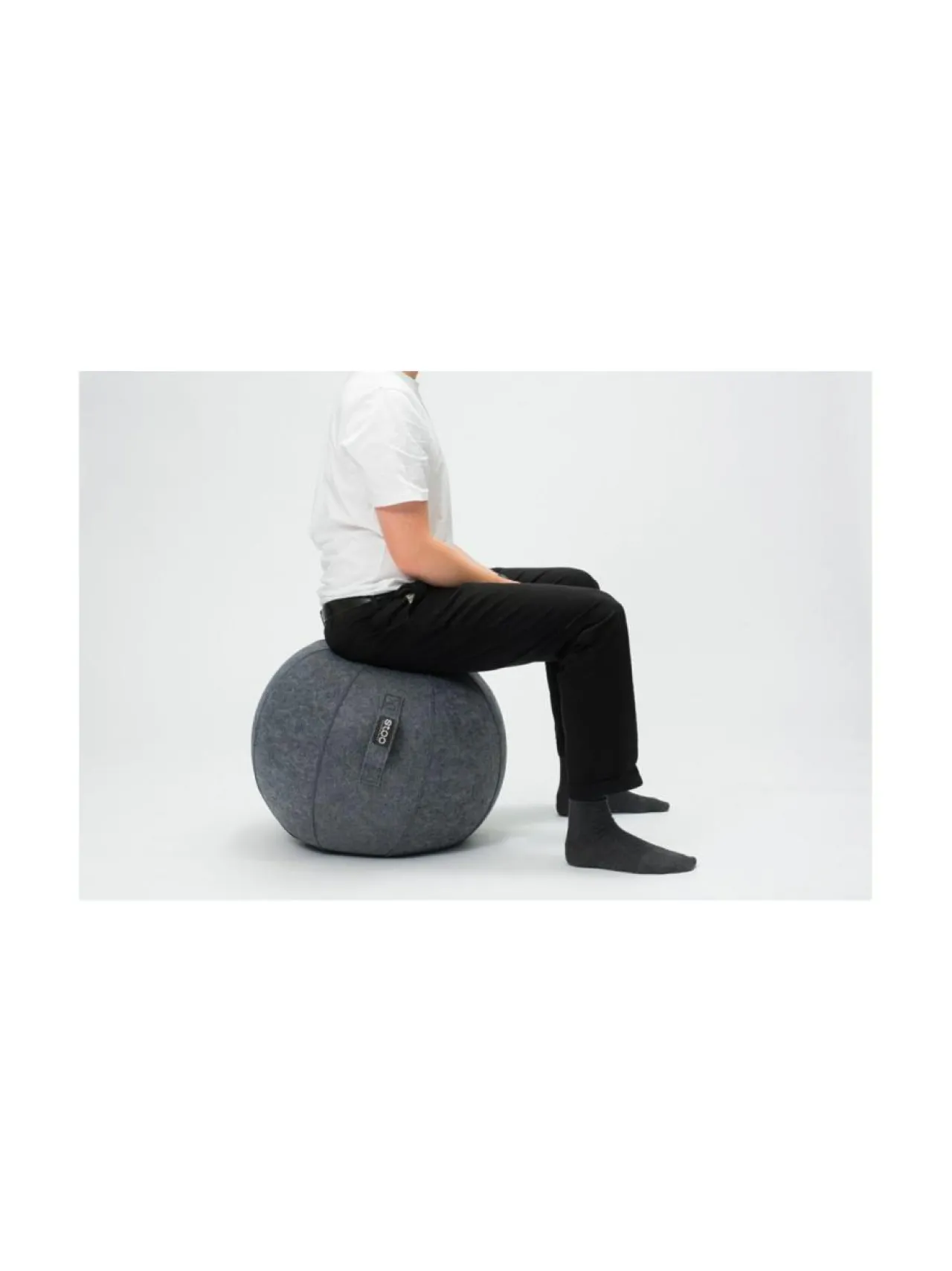Tuolit & Jakkarat<Stoo® Active Ergonomics Stoo® Active Ball - Ø55 cm - Vaaleanharmaa