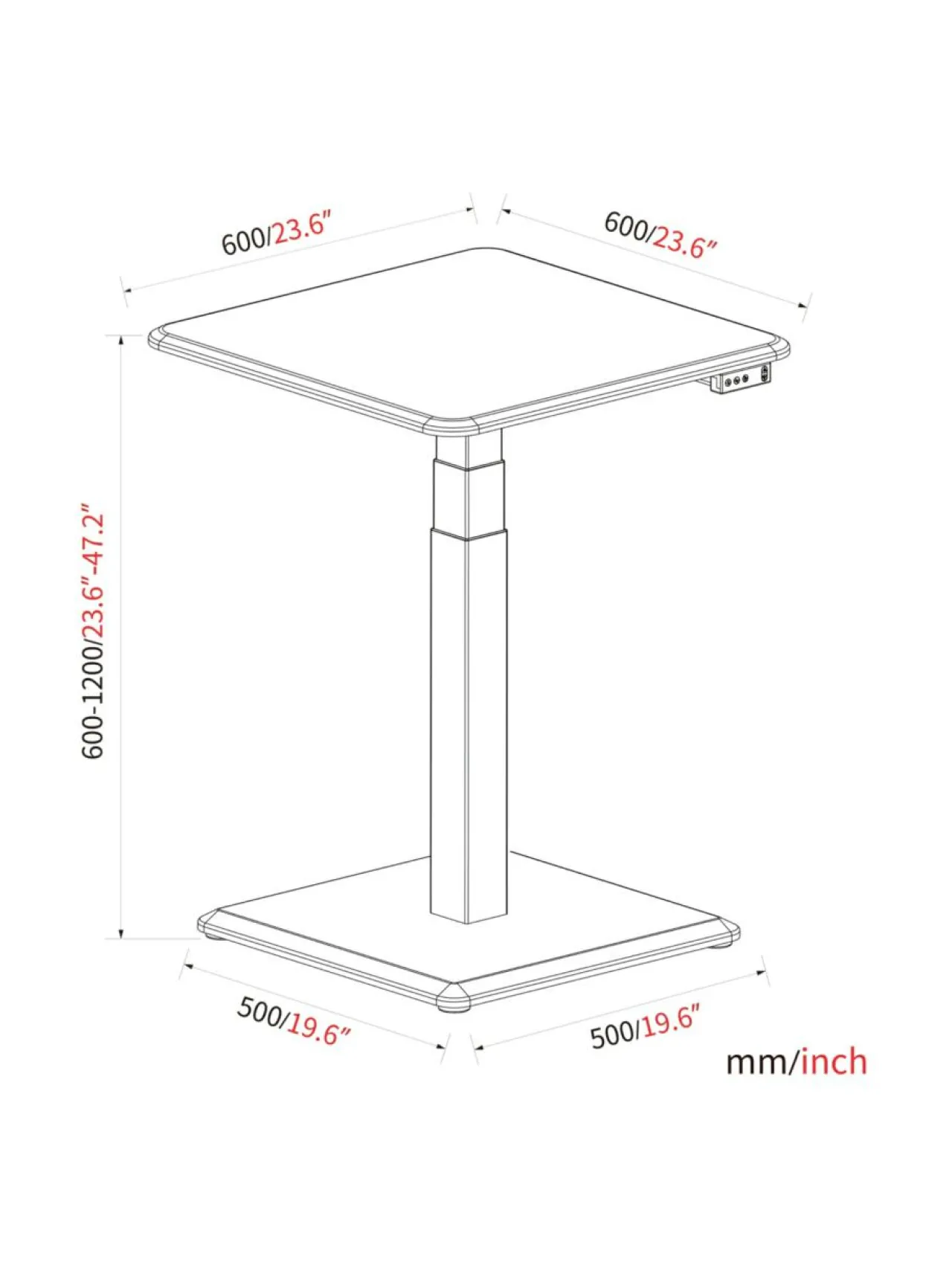 Stoo® Active Ergonomics Stoo® Desk Single Compact sähköpöytä -^ Työpöydät