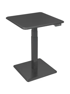 Työpöydät<Stoo® Active Ergonomics Stoo® Desk Single Compact sähköpöytä - MUSTA