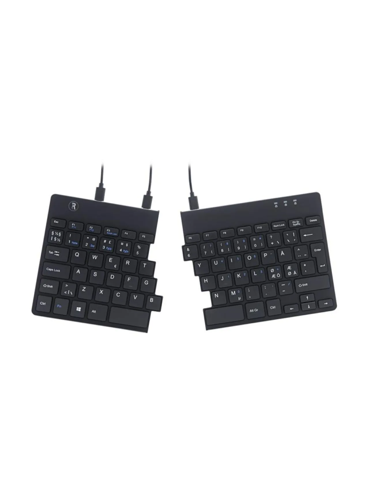 Stoo® Active Ergonomics Stoo® R-Go Split Break näppäimistö^ Tietokonetarvikkeet