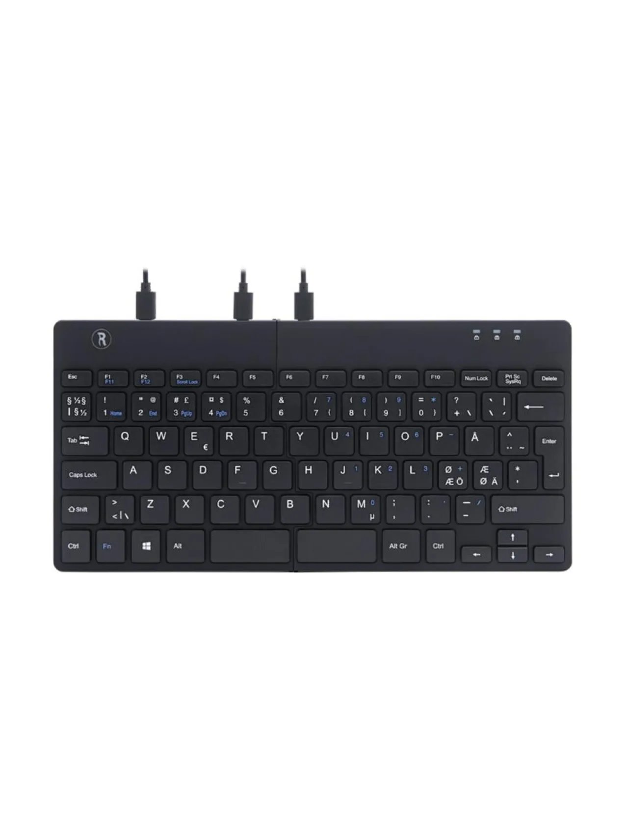 Stoo® Active Ergonomics Stoo® R-Go Split Break näppäimistö^ Tietokonetarvikkeet