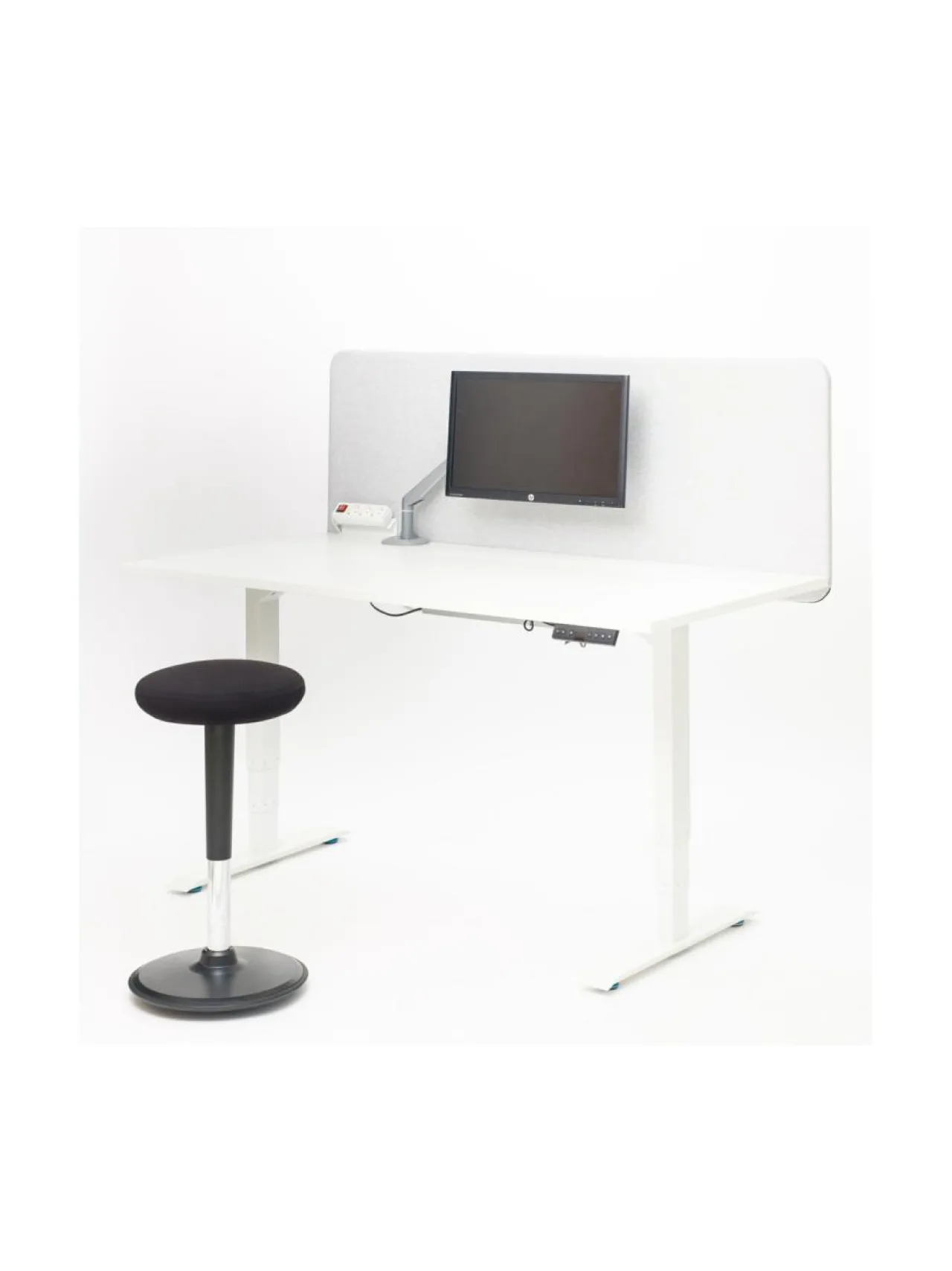 Tuolit & Jakkarat<Stoo® Active Ergonomics Stoo® Round aktiivituoli - Korkea 57 - 86 cm, musta/musta