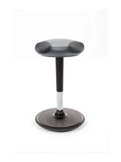 Tuolit & Jakkarat<Stoo® Active Ergonomics Stoo® Triangle aktiivituoli keinonahkaistuimella - Korkea 57 - 86 cm, musta runko
