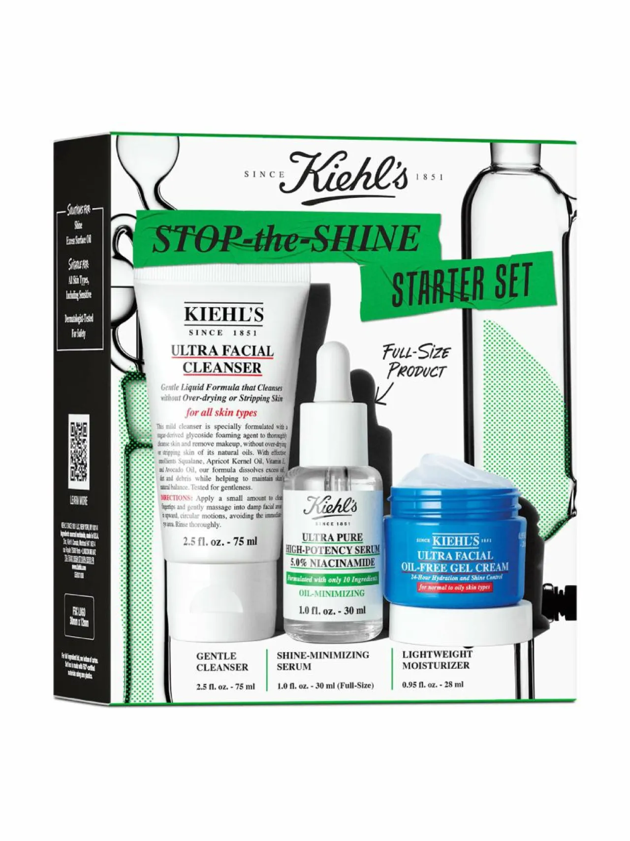 Ihonhoitopakkaukset<Kiehl's Stop-The-Shine Starter Set -ihonhoitopakkaus