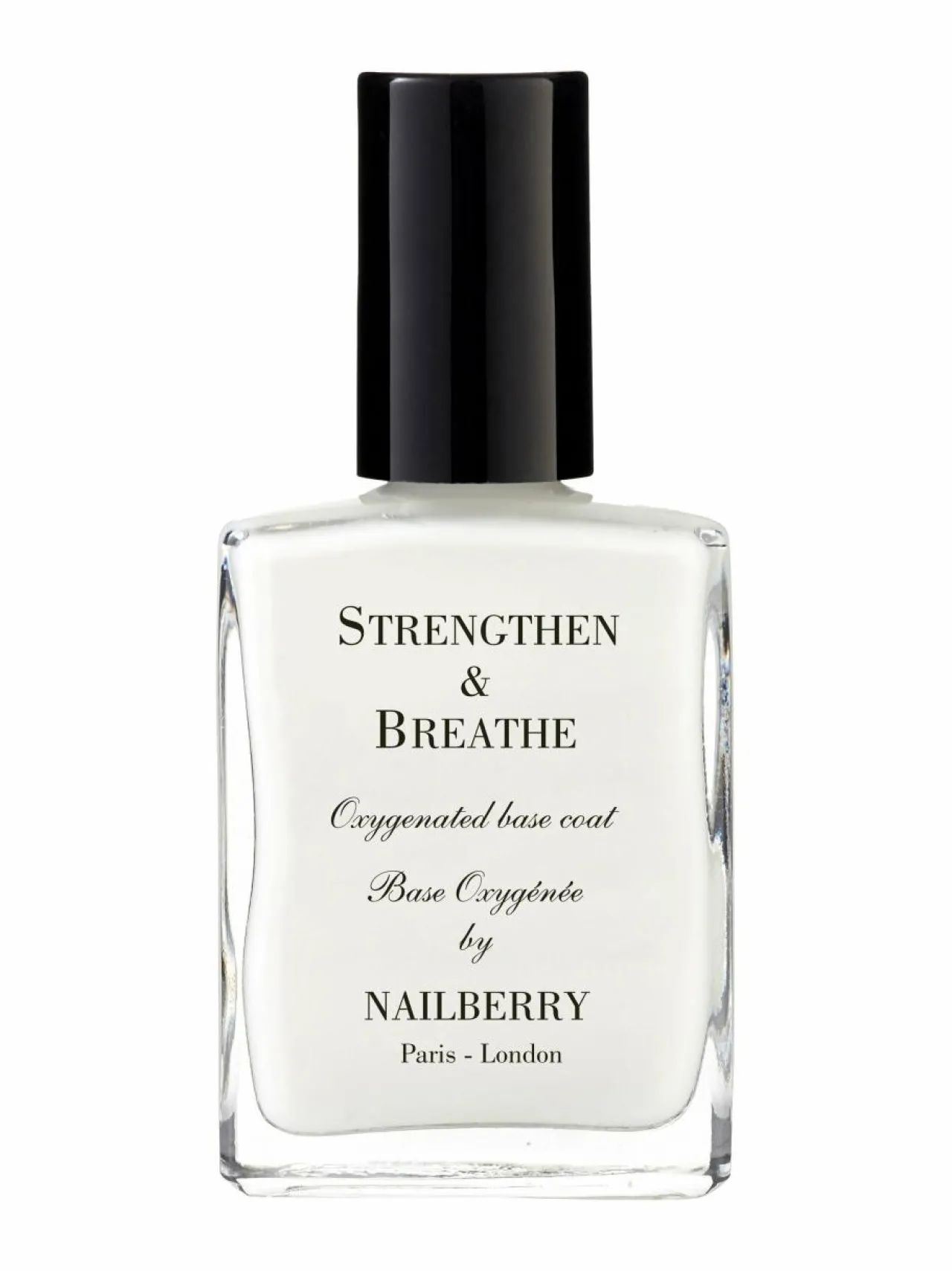 Nailberry Strengthen & Breathe Oxygenated Base Coat and Nail Strengthener -aluslakka^ Meikkaustarvikkeet