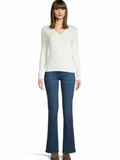 GANT Stretch Cotton -palmikkoneulepusero^ Neuleet